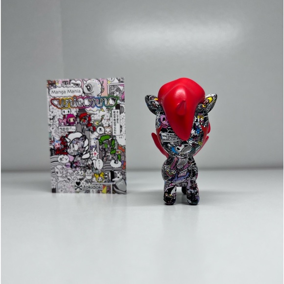 Tokidoki Manga Mania Unicorno Series | SCARLET | Blind Box Design Toy Figure - Picture 4 of 4